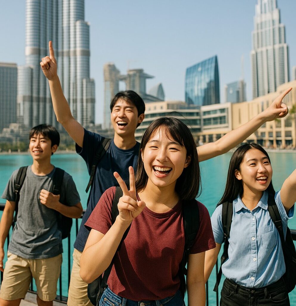 （団体研修用）Embassy StudyTours提供。ECドバイ ジュニアプログラム（10歳から18歳までの学生対象）
