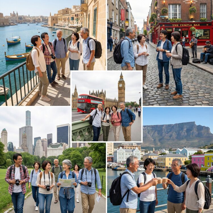 EC Escapes｜大人（50歳以上）のための英語留学＆文化体験ツアー｜ケープタウン・ロンドンほか5都市