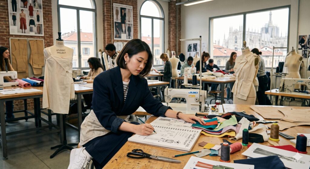 イタリア名門ファッション専門校「Accademia Costume & Moda」留学